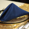 Serwetki weselne (navy blue/granatowe) - obrazek 3