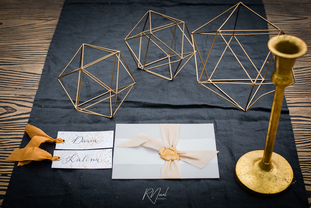 rustykalne dekory geometryczne
