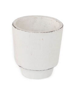 Wazony/doniczki ceramiczne białe