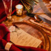 Serwetki weselne (burgundy) - obrazek 4
