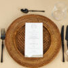 Podtalerze plecione (rattan) - obrazek 8