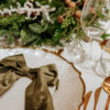 Kokardy welurowe (zielone)