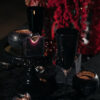 Kieliszki glamour czarne - obrazek 11