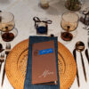 Serwetki lniane (denim blue) - obrazek 3