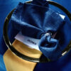 Serwetki lniane (denim blue) - obrazek 2
