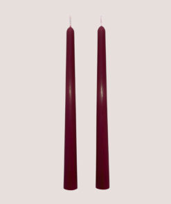 Świeca długa Velvet Burgundy Her Highness